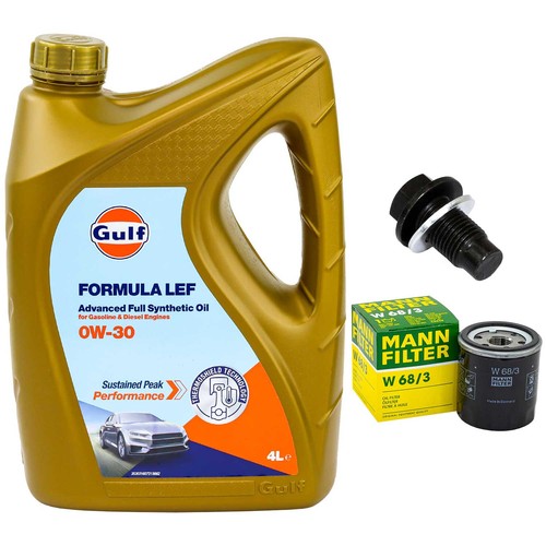Kit filtro olio - 0w-30, 4