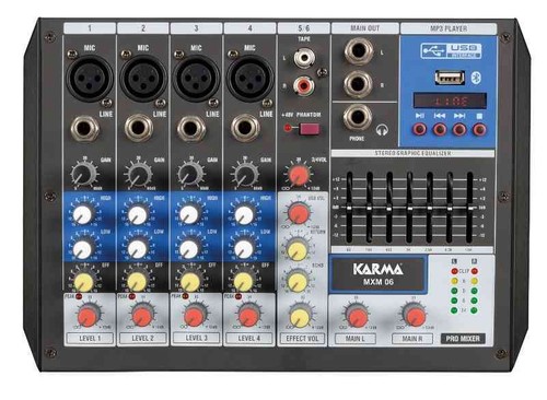 Mixer mxm microfonico - mixer, 6