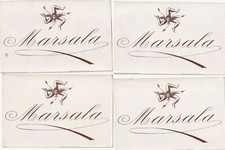 11680-ETICHETTE PUBBLICITARIE, VINI-LIQUORI, MARSALA ( CON TRINACRIA), SICILIA
