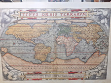 PLANISFERO  COLORE 70X100 OPERA DI ZANNONI