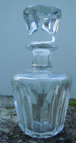 Flacon carafe cristal taille