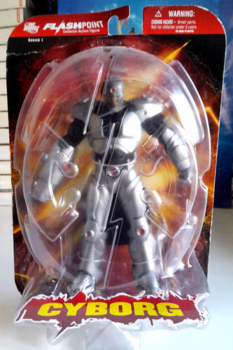 Action figure cyborg - cyborg, flash