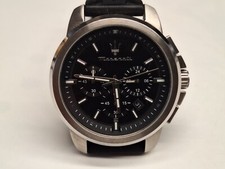 Maserati Successo R8871621014 Orologio Uomo Cronografo Acciaio Quartz 44 mm