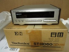 Technics ST-HD60 Sintonizzatore Stereo - Ricevitore Radio Vintage Hi-Fi FM/AM con RDS - NUOVO