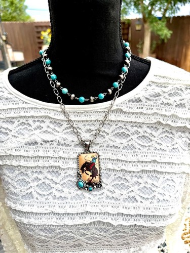 Collana con ciondolo western