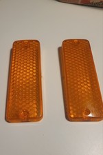 Coppia Plastiche Anteriori FIAT 850 COUPE'  ARANCIO Marca CATALUX