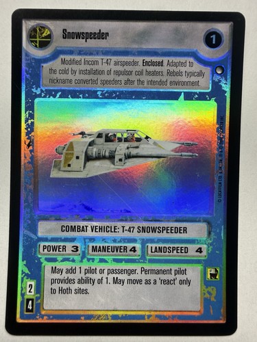 Snowspeeder star wars ccg - snowspeeder,