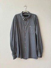 Barbour camicia uomo blu a