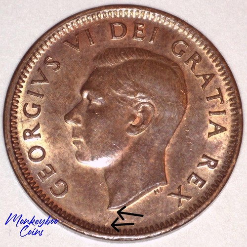 1950 canadese georgivs cent - 1950,