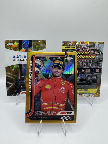 Lotto carte topps chrome f1 - 3,