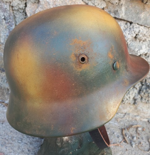 Elmetto acciaio ww2 germania - elmetto,