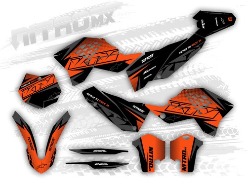 Kit grafica nitromx - ktm, sx