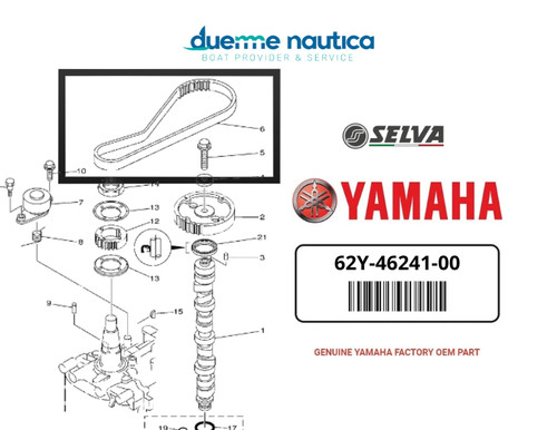 Cinghia distribuzione yamaha - cinghia,