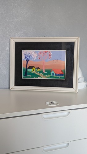 Quadro vintage firmato - , –