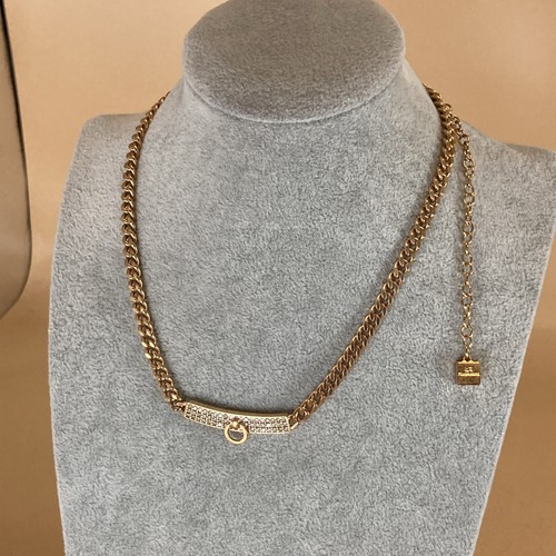 Collana stile girocollo catena