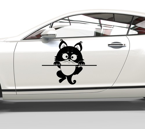 Adesivi auto gattini - ,