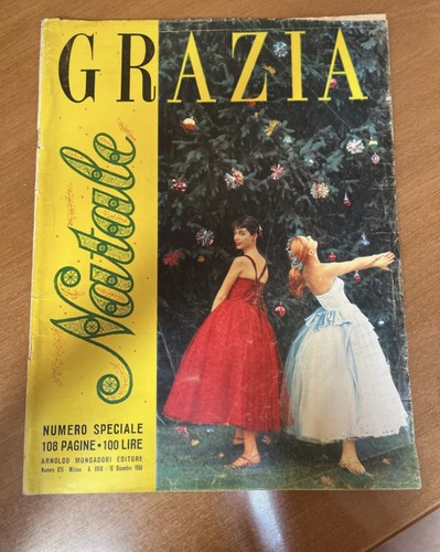 Rivista moda grazia 1956 - moda,
