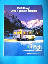 CLIPPING GIORNALE PUBBLICITA' ELNAGH DA COLLEZIONE - (160)