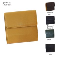 Portafoglio portamonete pelle porta carte di credito portadocumenti portatessera