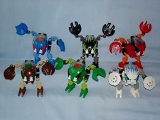 Lego Bionicle BOHROK 2002 (8560 - 8565) set completo di 6 con Krana