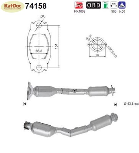 Catalizzatore per nissan - per,