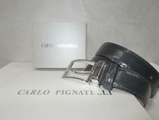 CINTURA UOMO CARLO PIGNATELLI CERIMONIA ELEGANTE SPOSO IDEA  REGALO
