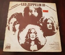 LED ZEPPELIN III EDIZIONE STRAORDINARIA 33 GIRI LP 1970 BUSTA PROVVISORIA