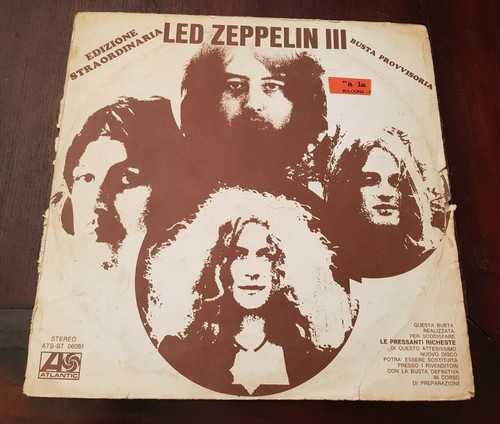 Led zeppelin iii - led, edizione