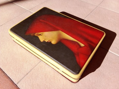 Scatola latta vintage - latta,