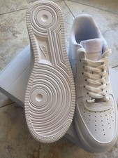 Nike Air Force 1 '07 Scarpe da Ginnastica per Uomo - White/White, EU 44,5