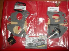 2 KIT REVISIONE CARBURATORE SOLEX 35 PHH LANCIA FULVIA 1300 COUPE' GUARNIZIONI