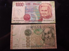 Italia 1000 Lire 1982 e 1000