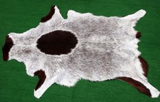 Tappeto di lusso in pelle di