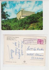Zafferana Etnea "Emmaus" (Catania): Albergo del Bosco. Cart. FG vg 1965