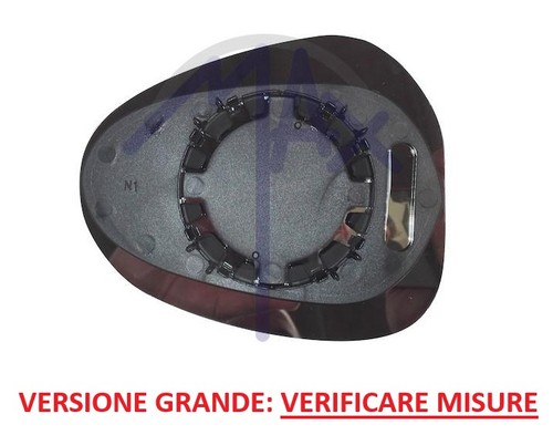 Vetro specchio retrovisore - vetro,