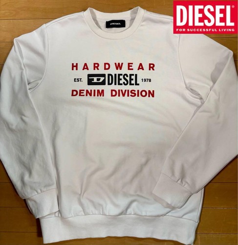 Felpa girocollo diesel uomo - girocollo,