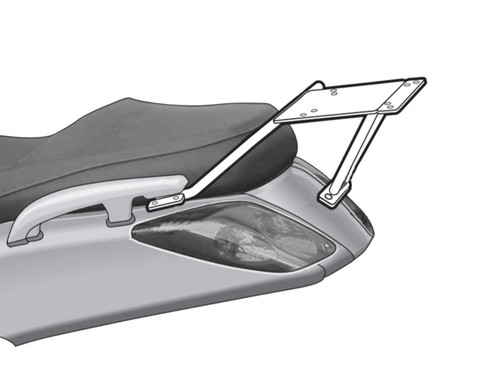 Shad top box rack kit - box,