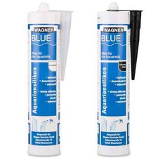 Silicone per acquario nero e