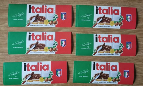 Italia adesivo nutella - italia ,
