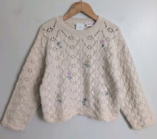 Maglione Zara bambina 6 avorio