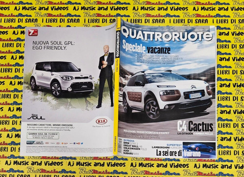 Rivista magazine quattroruote - rivista,