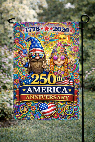 Bandiera giardino 250th usa - giardino,
