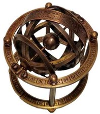 Antica sfera armillare in