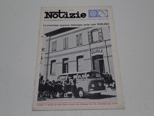 NOTIZIE AUTOGERMA N° 7/1968 VOLKSWAGEN PORSCHE AUDI NSU FURGONE T 2 SCUOLABUS