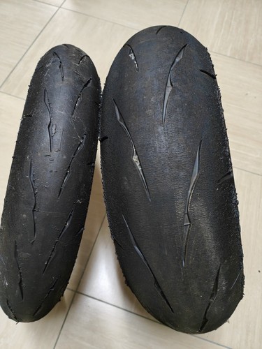Coppia gomme moto bridgestone - coppia,