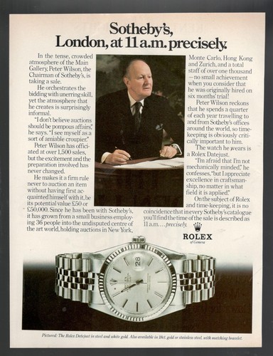 Rolex pubblicità 1975 - pubblicità,