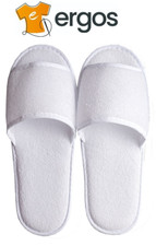 Ciabatte da Viaggio Bianche Taglia Unica in Spugna Centro Benessere Spa Bianche