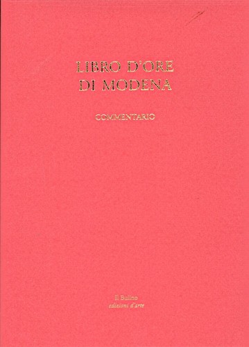Libro ore modena - libro, di
