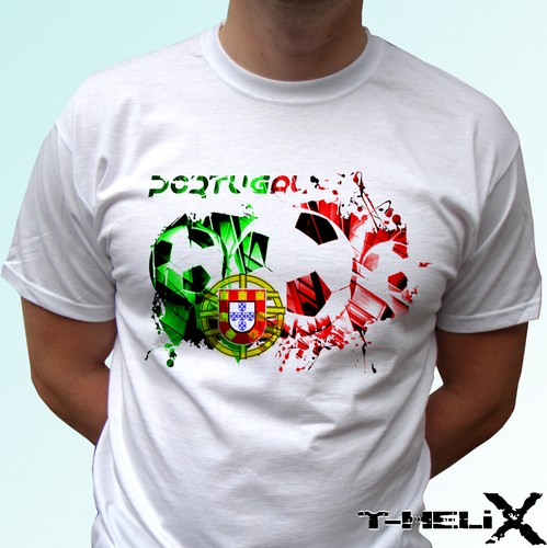 Portogallo calcio t shirt - t,