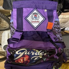 ZAINO INVICTA GARDEN ROSE SERIE LIMITATA PURPLE ROSE VINTAGE ANNI 90 COLLEZIONE